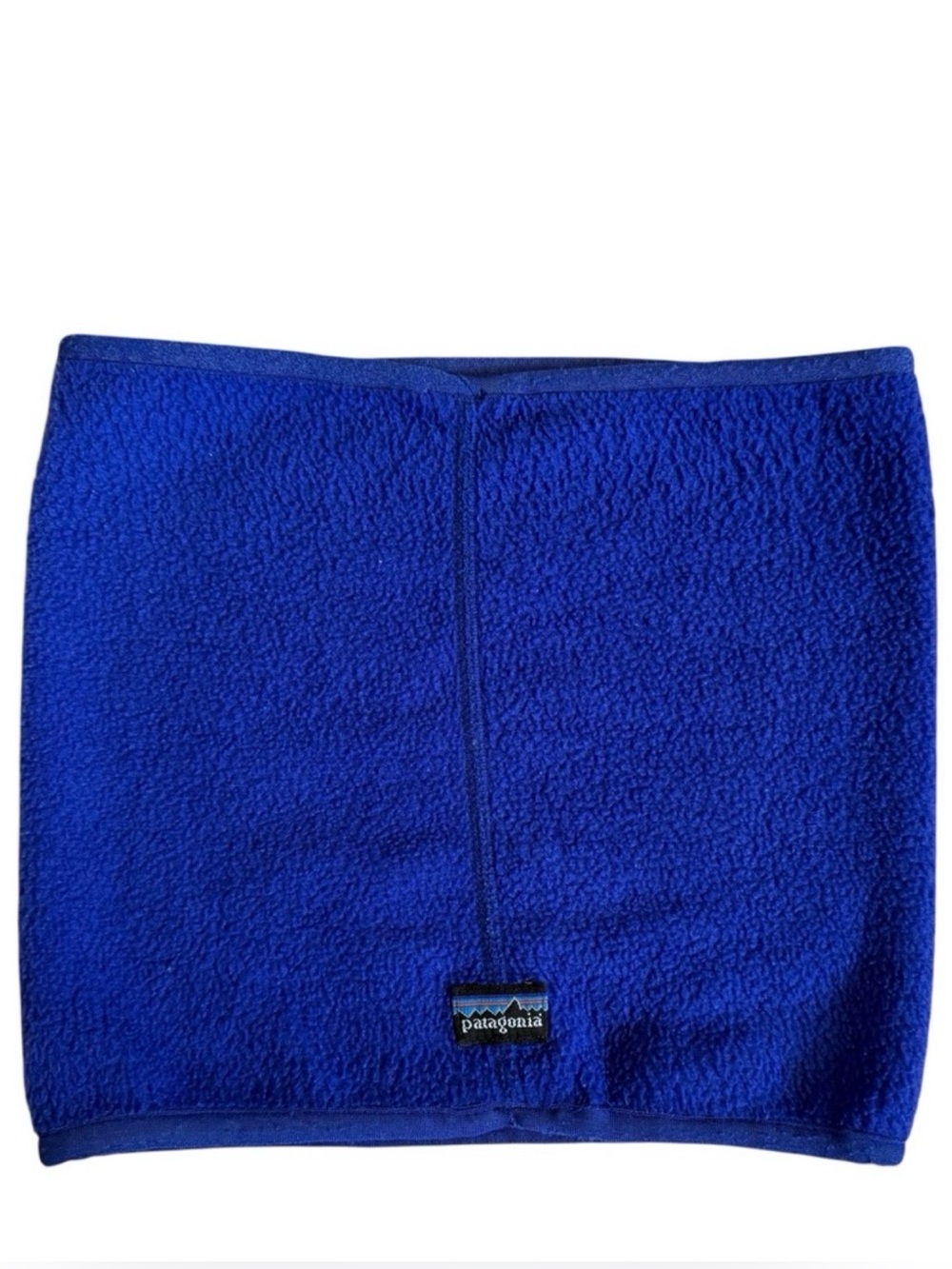 Vintage Patagonia Unisex Royal Blue Fleece Neck Gaiter